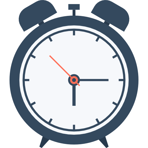 Alarm clock - free icon