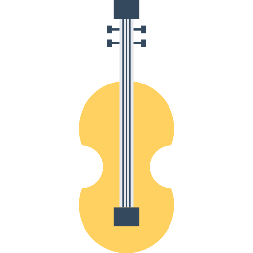 violín icono gratis