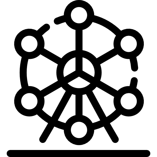 колесо обозрения бесплатно иконка колесо обозрения бесплатно иконка