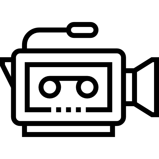 camara de video icono gratis