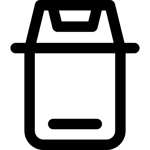 Trash Basic Rounded Lineal icon