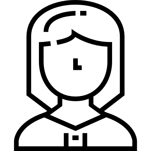 mujer de negocios icono gratis