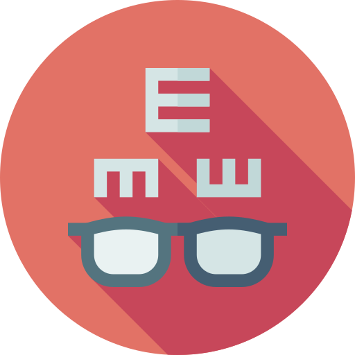 Eye test free icon