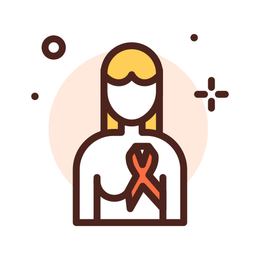 Рак молочной железы бесплатно иконка