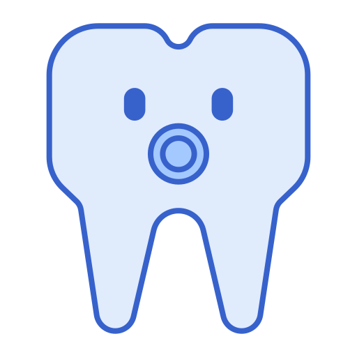 dents de lait Icône gratuit