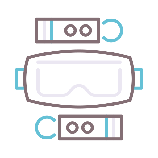 gafas vr icono gratis