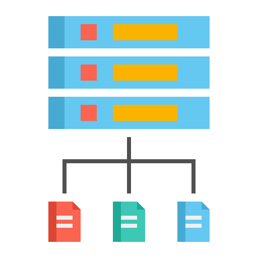 datos estructurados icono gratis