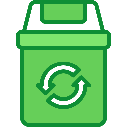 papelera de reciclaje icono gratis