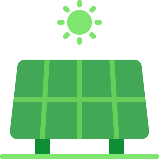 panel solar icono gratis