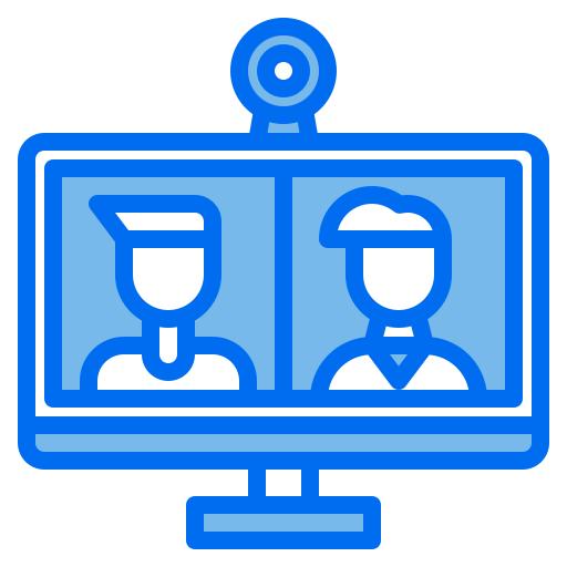 videollamada icono gratis