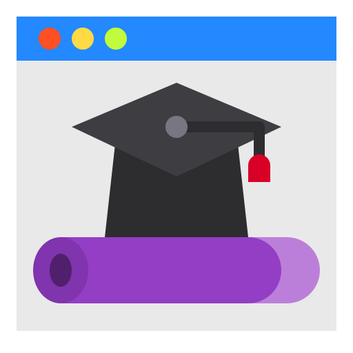 graduado icono gratis