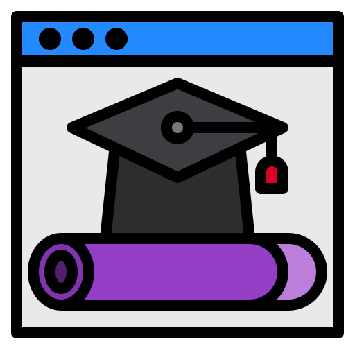 graduado icono gratis