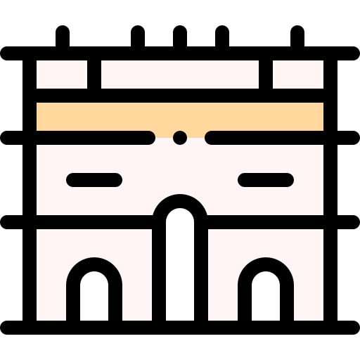 arco della pace icono gratis