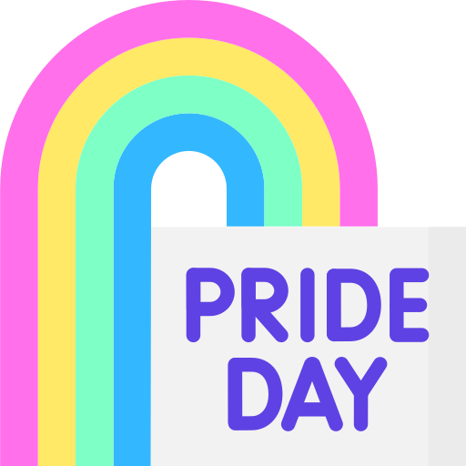 día del orgullo icono gratis