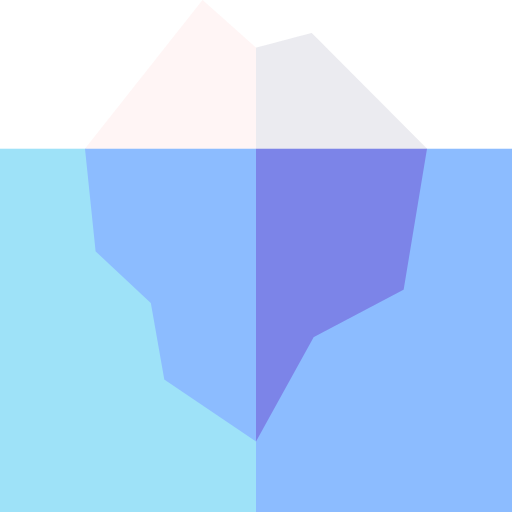 iceberg icono gratis