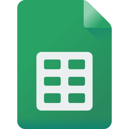 Google Sheets Icon From Google Suite Pack Free Download