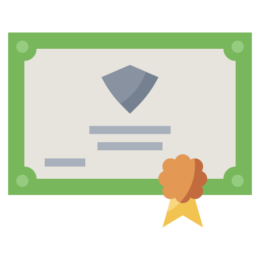 diploma icono gratis