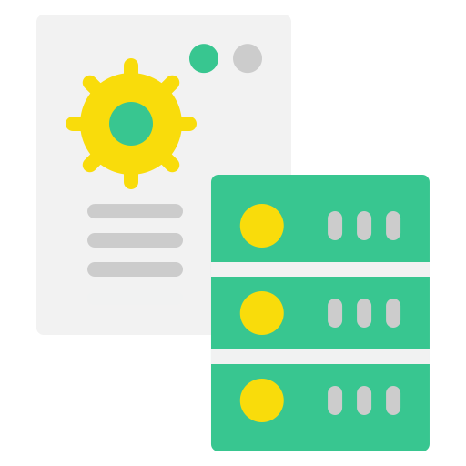 servidor de alojamiento icono gratis