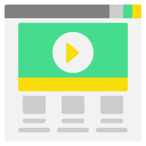 video marketing icono gratis