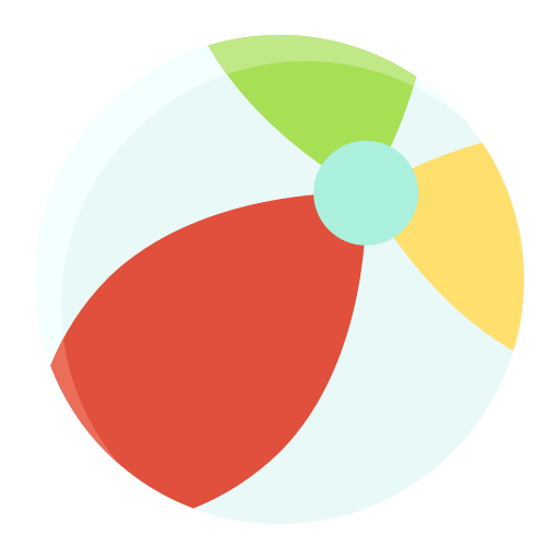 Beach ball Generic Flat icon