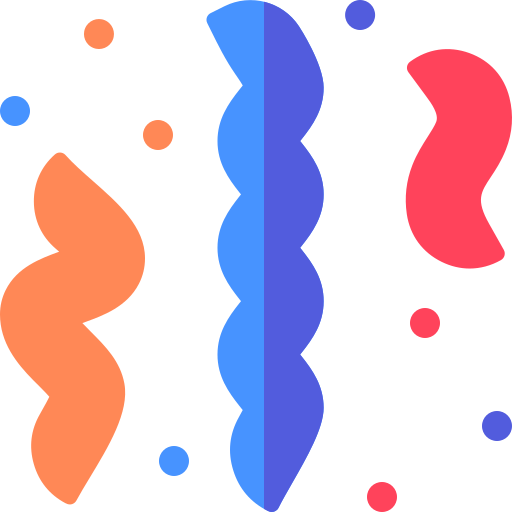 Конфетти бесплатно иконка