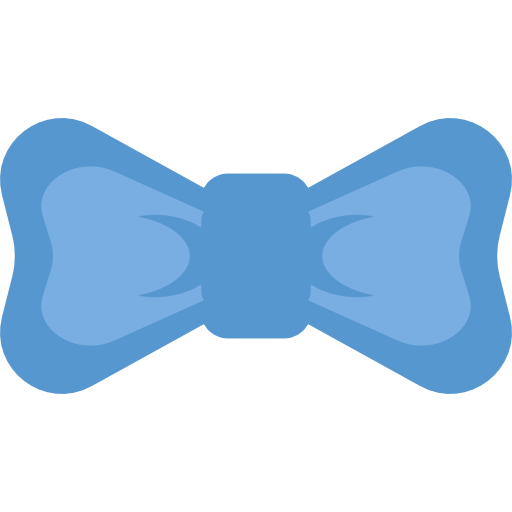 Bow tie Special Flat icon