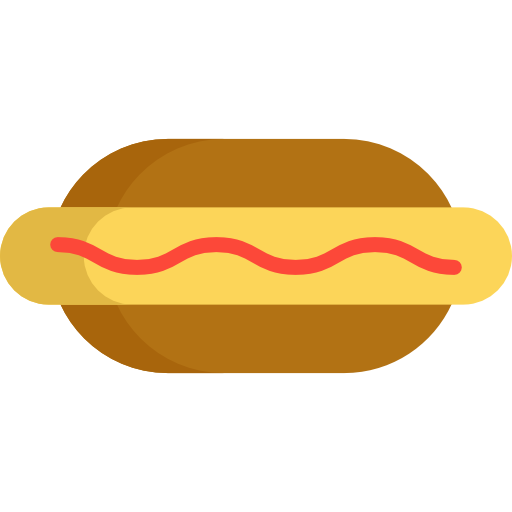 Hot dog Special Flat icon