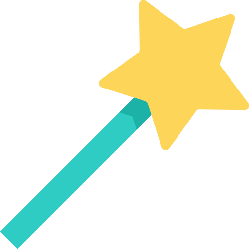 Magic wand Special Flat icon