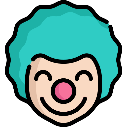 payaso icono gratis