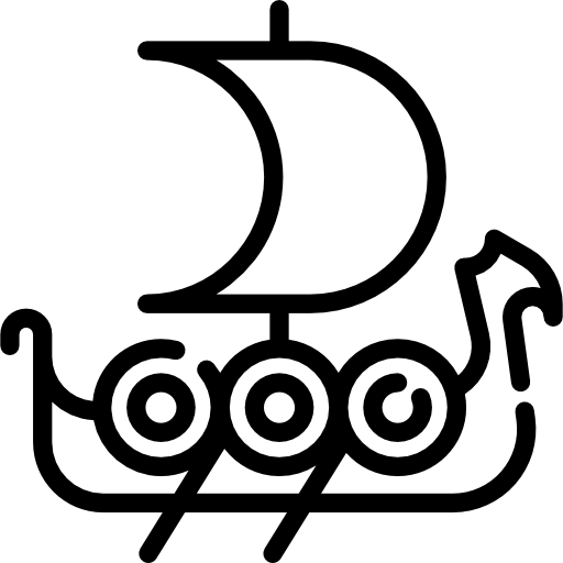 Viking ship Special Lineal icon