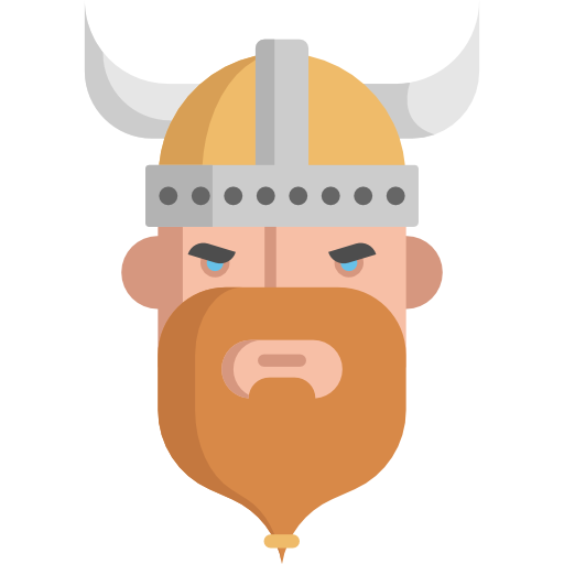 vikingo icono gratis