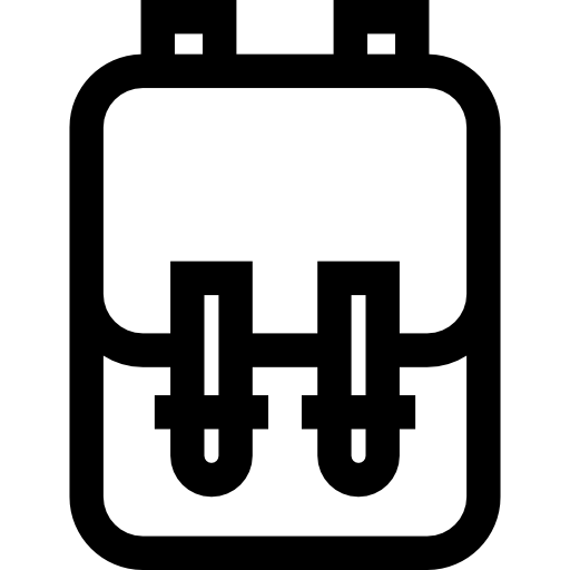 Backpack free icon