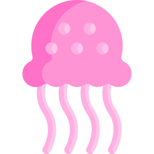 Jellyfish Special Flat icon