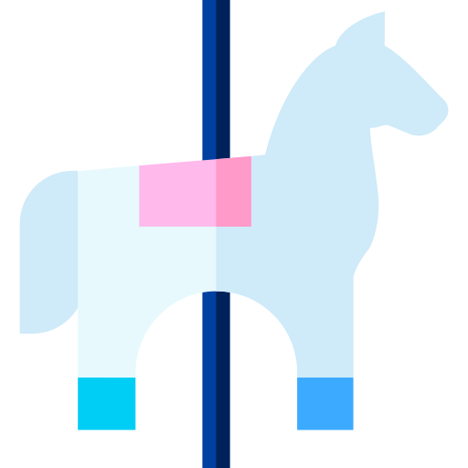 Carousel Basic Straight Flat icon