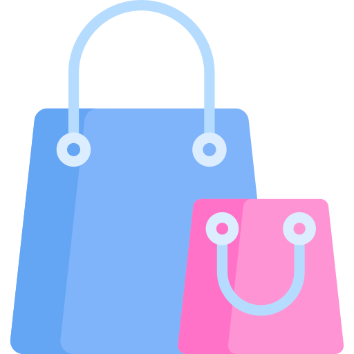 Premium PSD  3d shopping bag icon rendering with transparent background