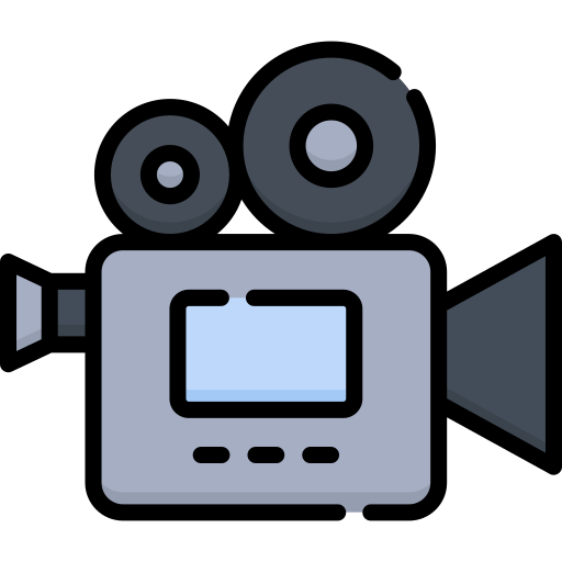 Camara de video - Iconos gratis de tecnología