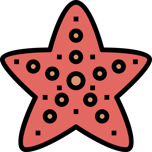 estrella de mar icono gratis