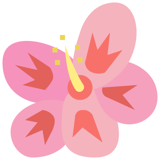 Hibiscus Generic Flat icon