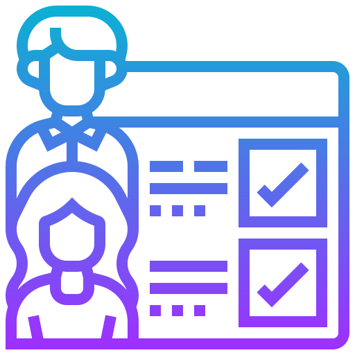 investigación del consumidor icono gratis