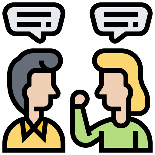 Conversation - free icon