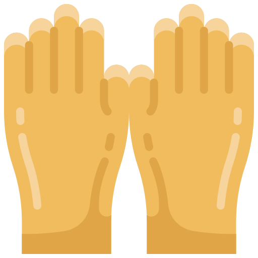 guantes de limpieza icono gratis