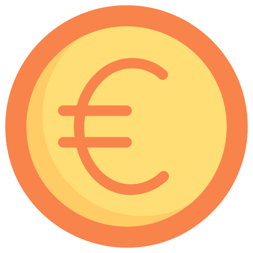 Euro Coin Generic Flat Icon