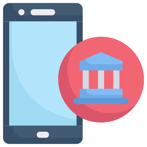 Mobile banking Generic Flat icon