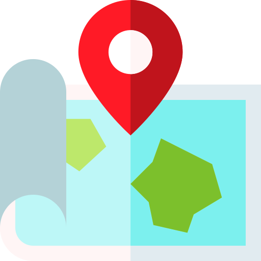 mapa icono gratis