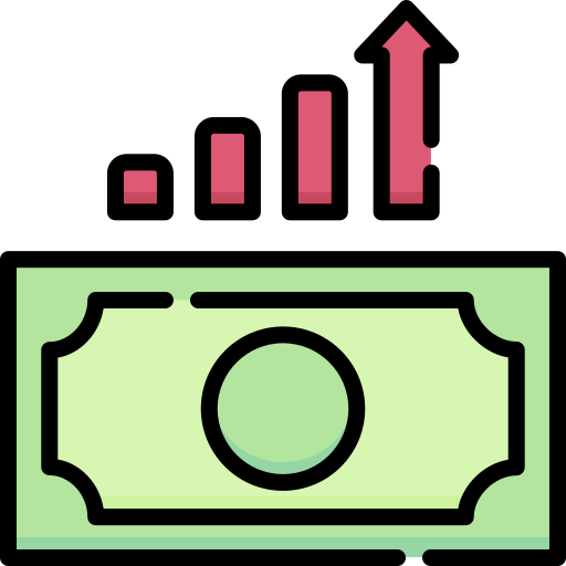 Money Growth - Free Icon