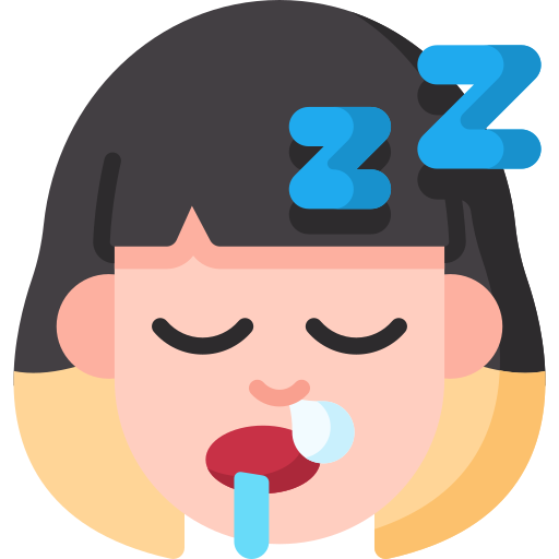 dormido icono gratis