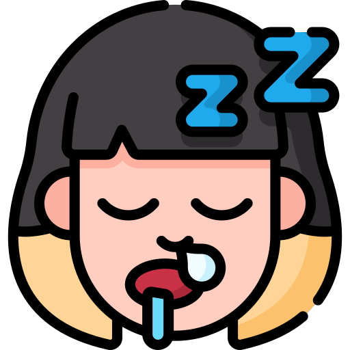 dormido icono gratis