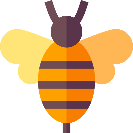 abeja icono gratis