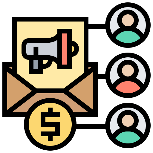 e-mail marketing kostenlos Icon e-mail marketing kostenlos Icon