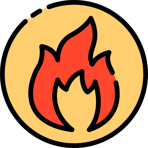 Flammable - Free nature icons